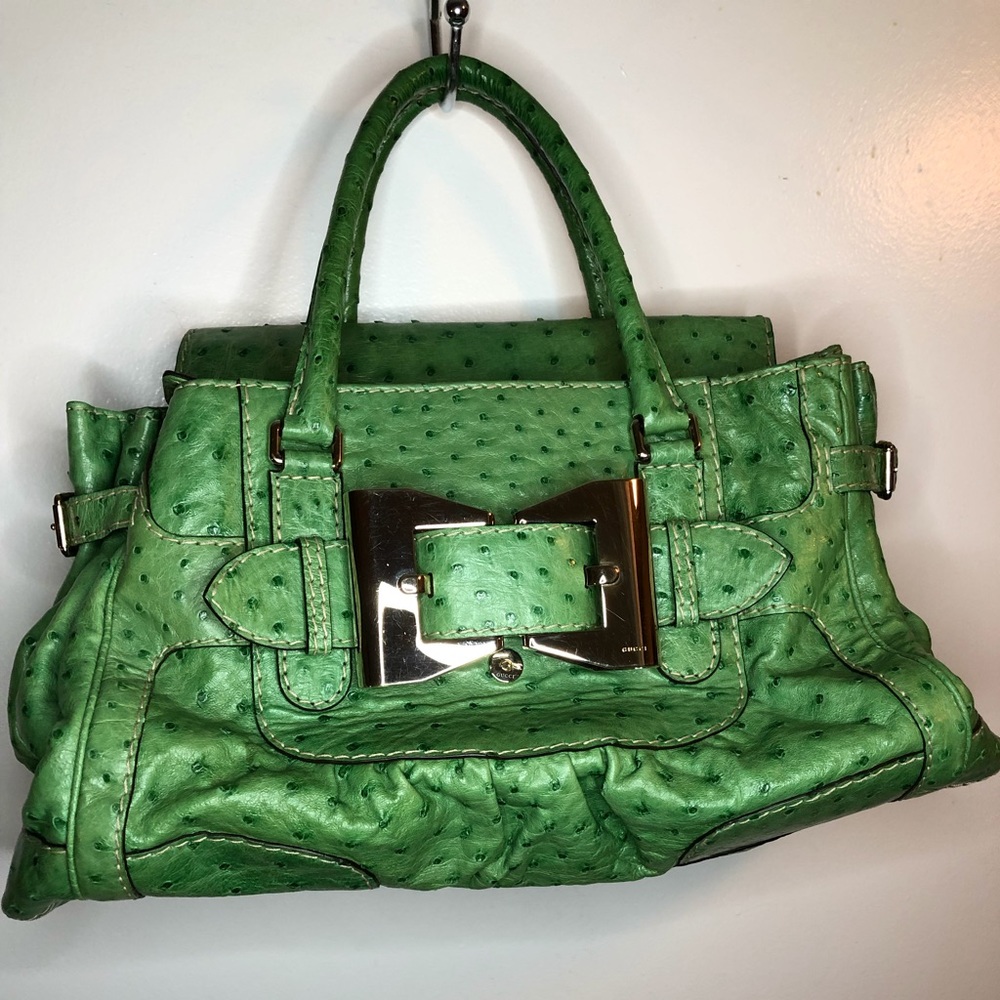 Limited edition ostrich Gucci Bag